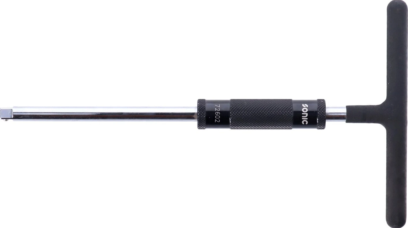 Sonic, Speedy T-grip 3/8" drive, Black, 326 mm