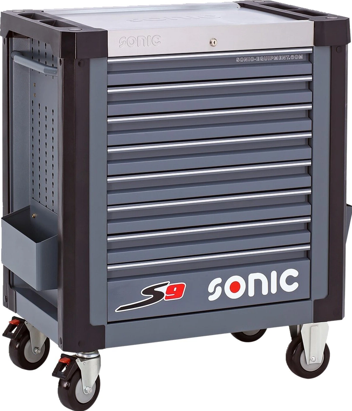 Sonic, Toolbox metric motorcycle. 349 piece, Black, 859 mm