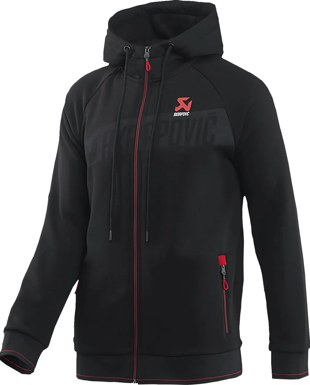 ZIP HOODIE BLACK MEN S