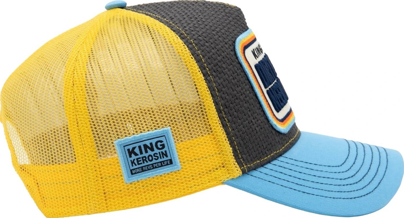 King Kerosin Dirty Old Men trucker cap, Yellow