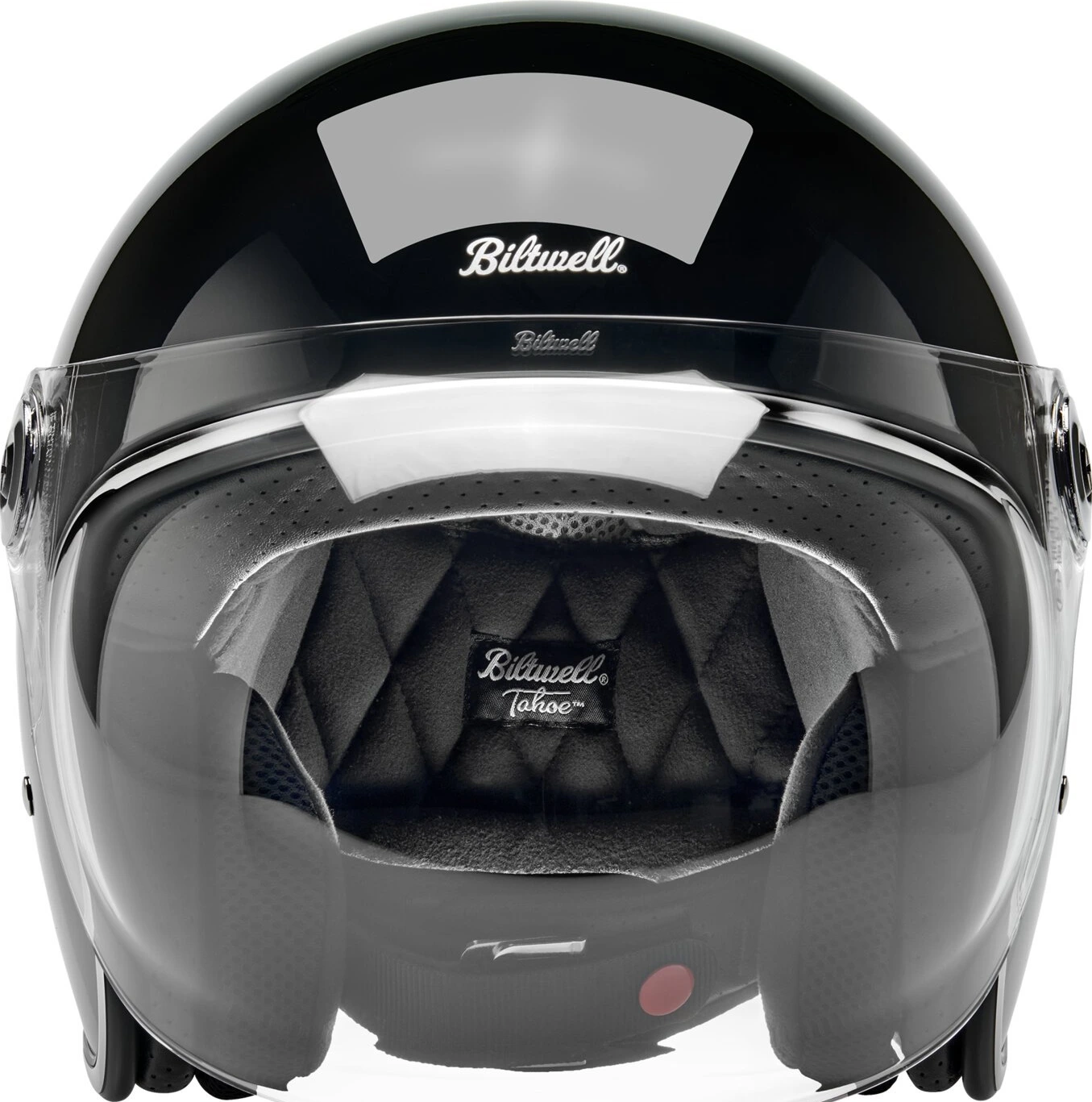 Biltwell Tahoe helmet, Black, XS, Gloss