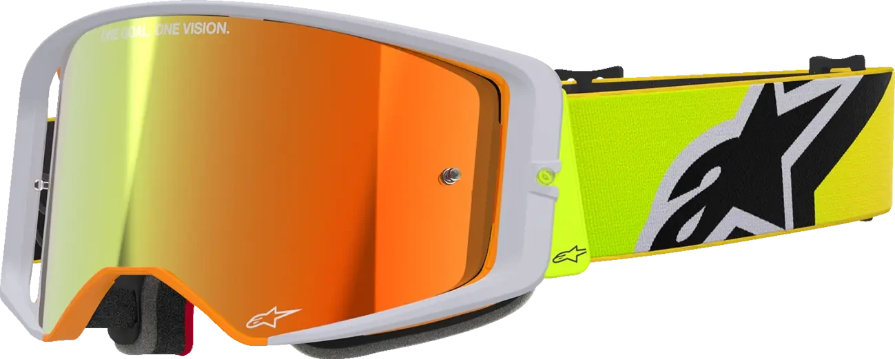 GOGGLE SUPERTECH CORP YLW/GREY MIRROR-RED