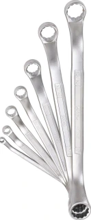 Sonic, offset box end wrench set. 7-piece. US/SAE