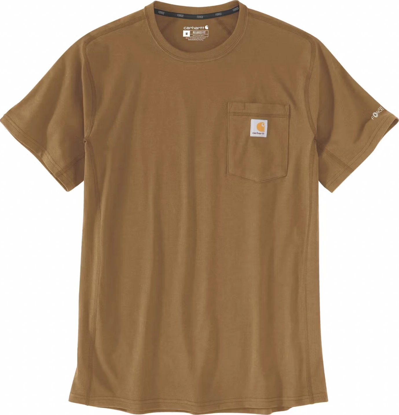 Carhartt Force Pocket S/S t-shirt, carhartt brown