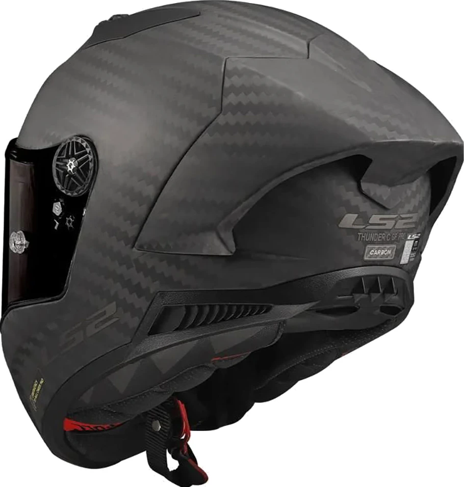 LS2 FF805 THUNDER GP PRO FIM helmet - XL, Matt Black