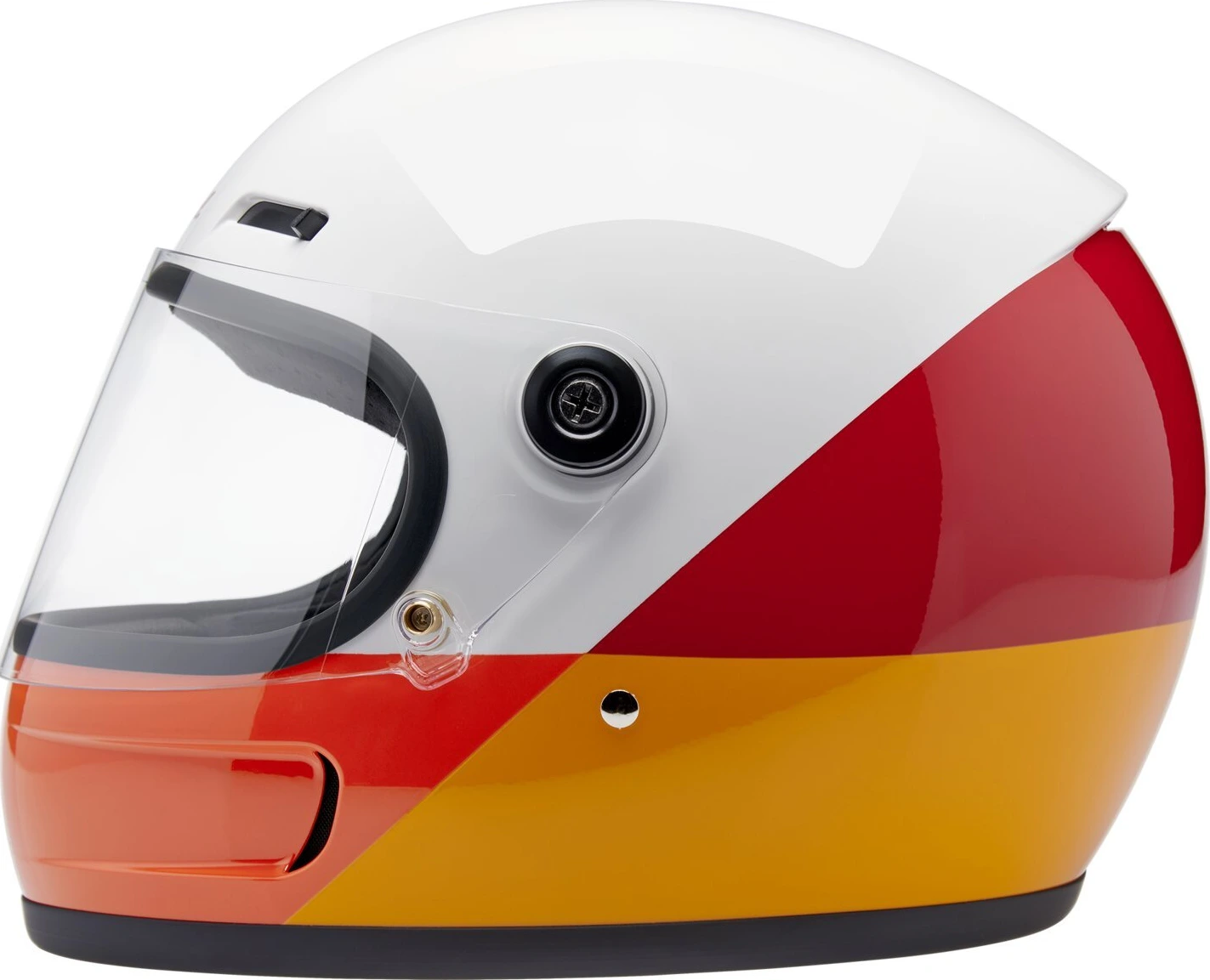Biltwell Gringo SV helmet Intersection Warm, White, XS, Graphic