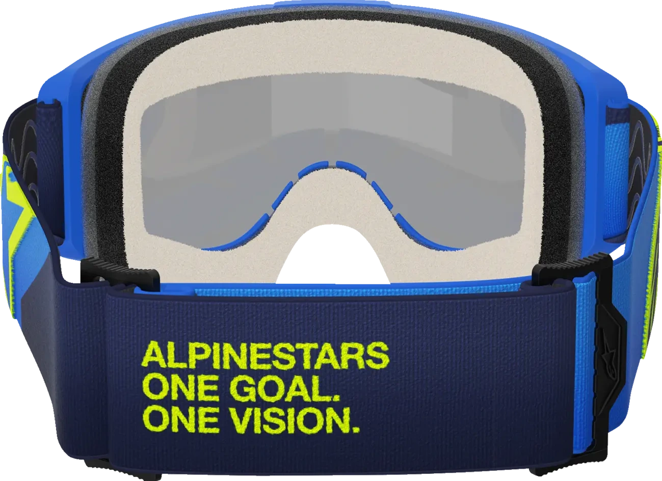 GOGGLE VISION 5 CORP BLUE/YLW MIRROR-BLUE