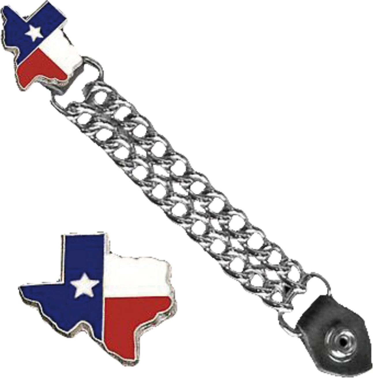 Vest extender Texas state flag