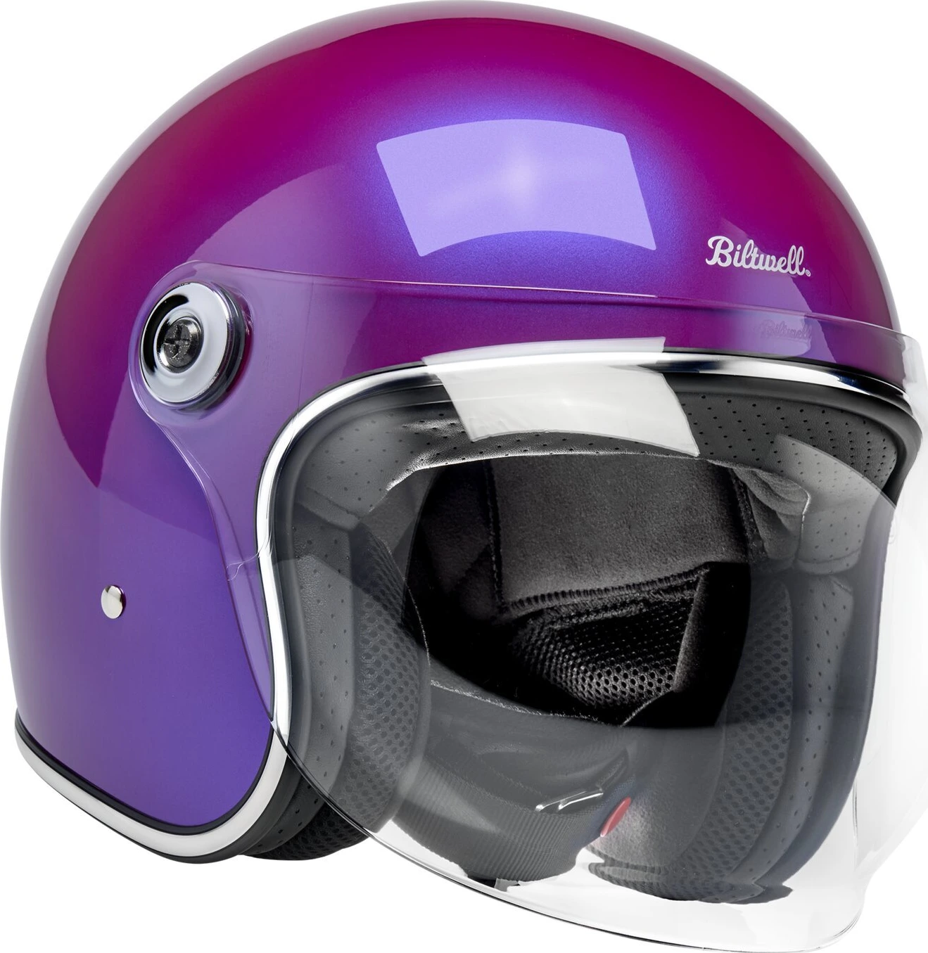 Biltwell Tahoe helmet metallic grape, Purple, S
