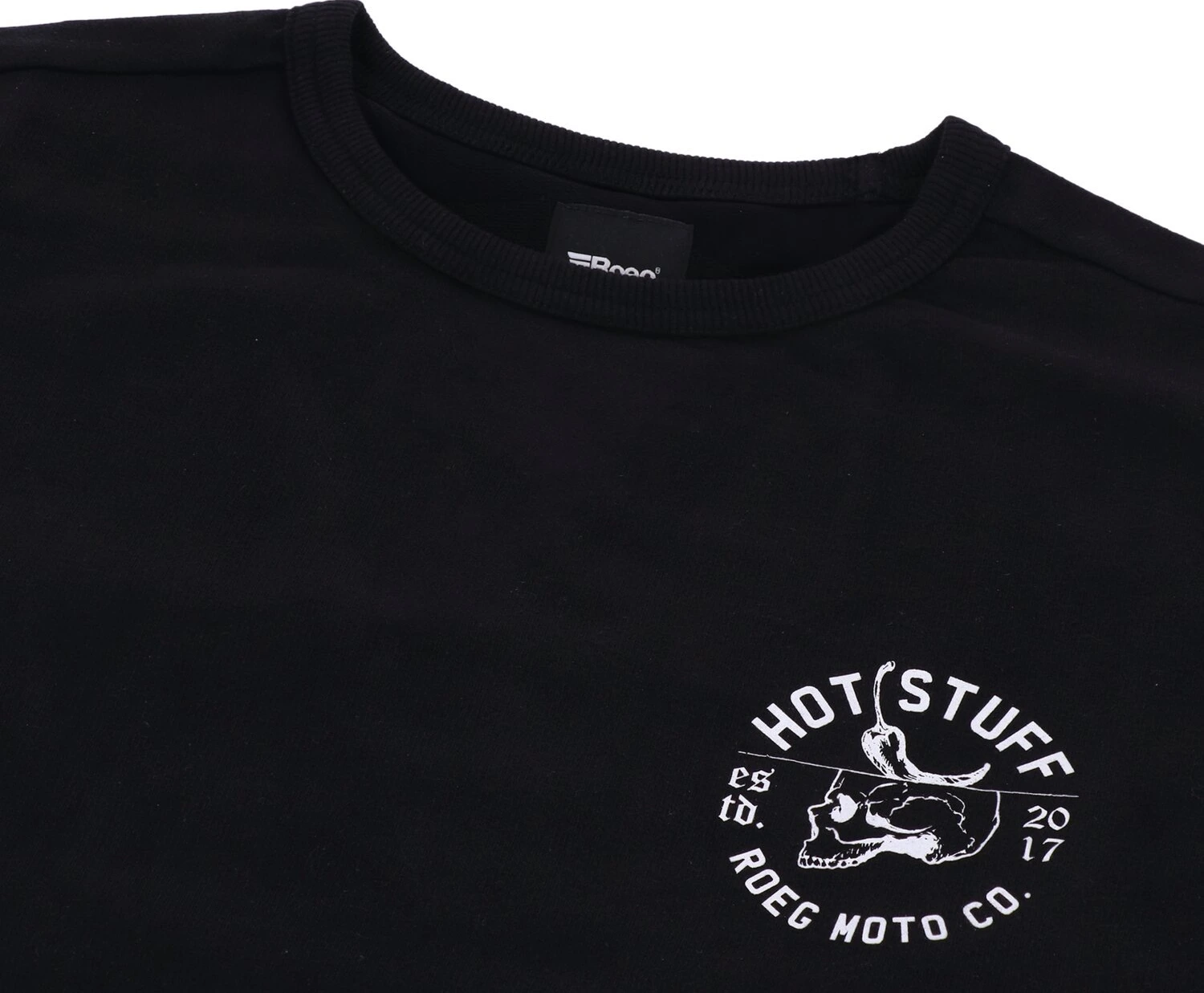 Roeg Ricky Skull jersey, Black, L