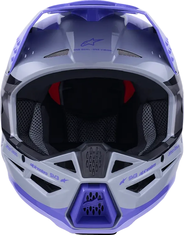 HELMET SM3 JETTSON GRAY/PUR/BLK XS