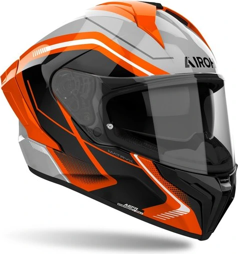 Airoh Helmet Matryx Wide Orange Gloss, XS
