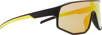 Spect Red Bull Dash Sunglasses Soft Black-Yellow w blue-pink-yellow mirror lens