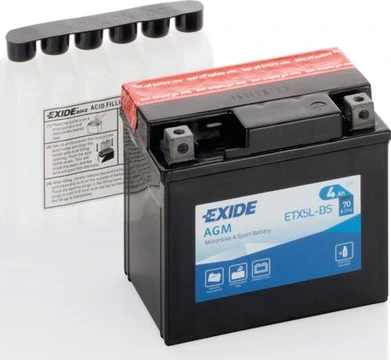 Exide akumulators ETX5L-BS