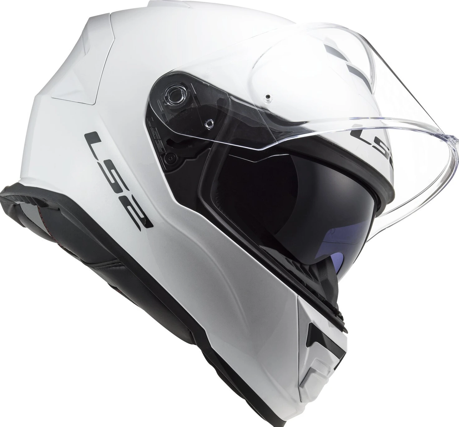 LS2 Storm II Solid helmet white, XS, Gloss