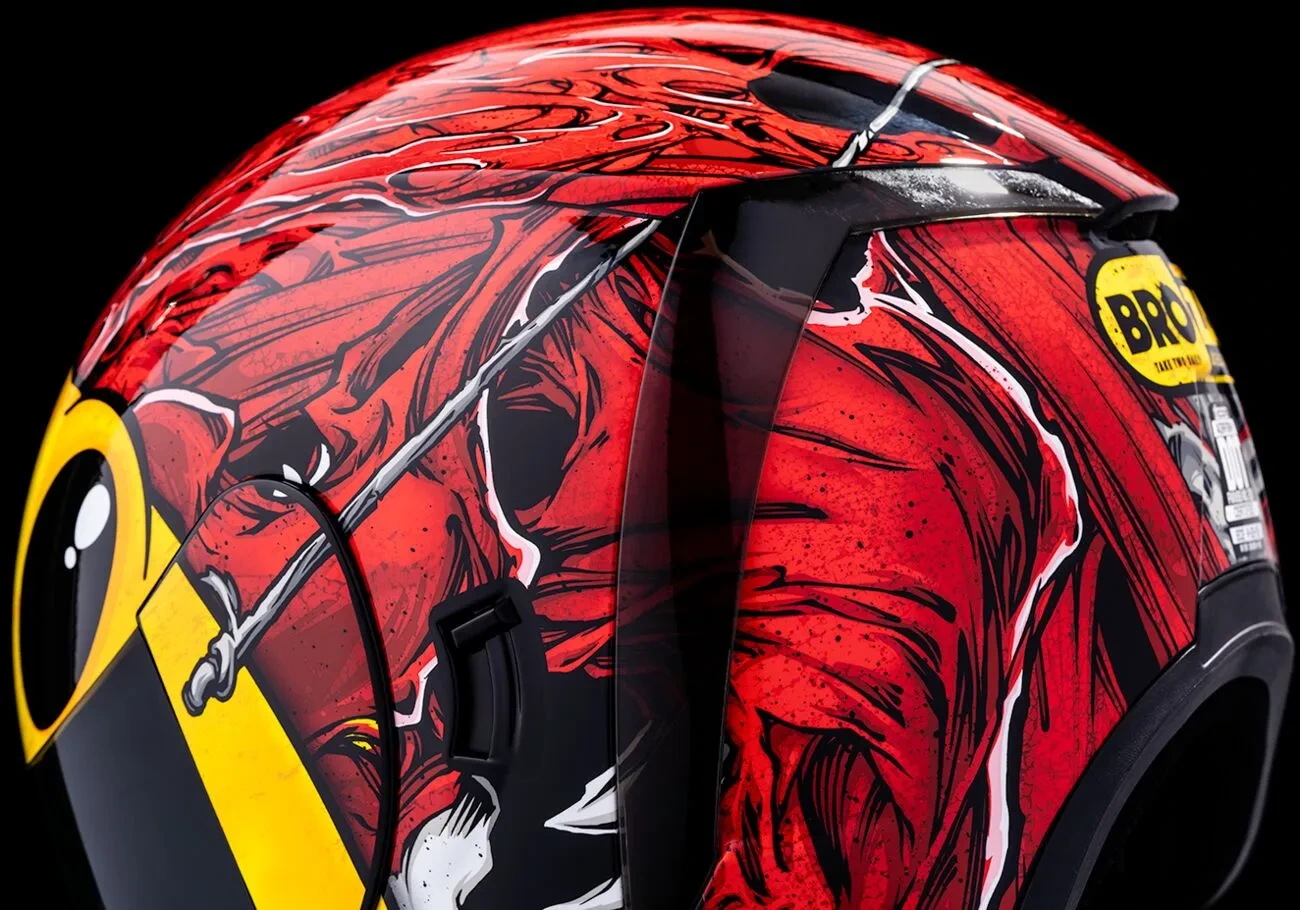 HELMET AIRFORM MIPS BROZAK RED XS
