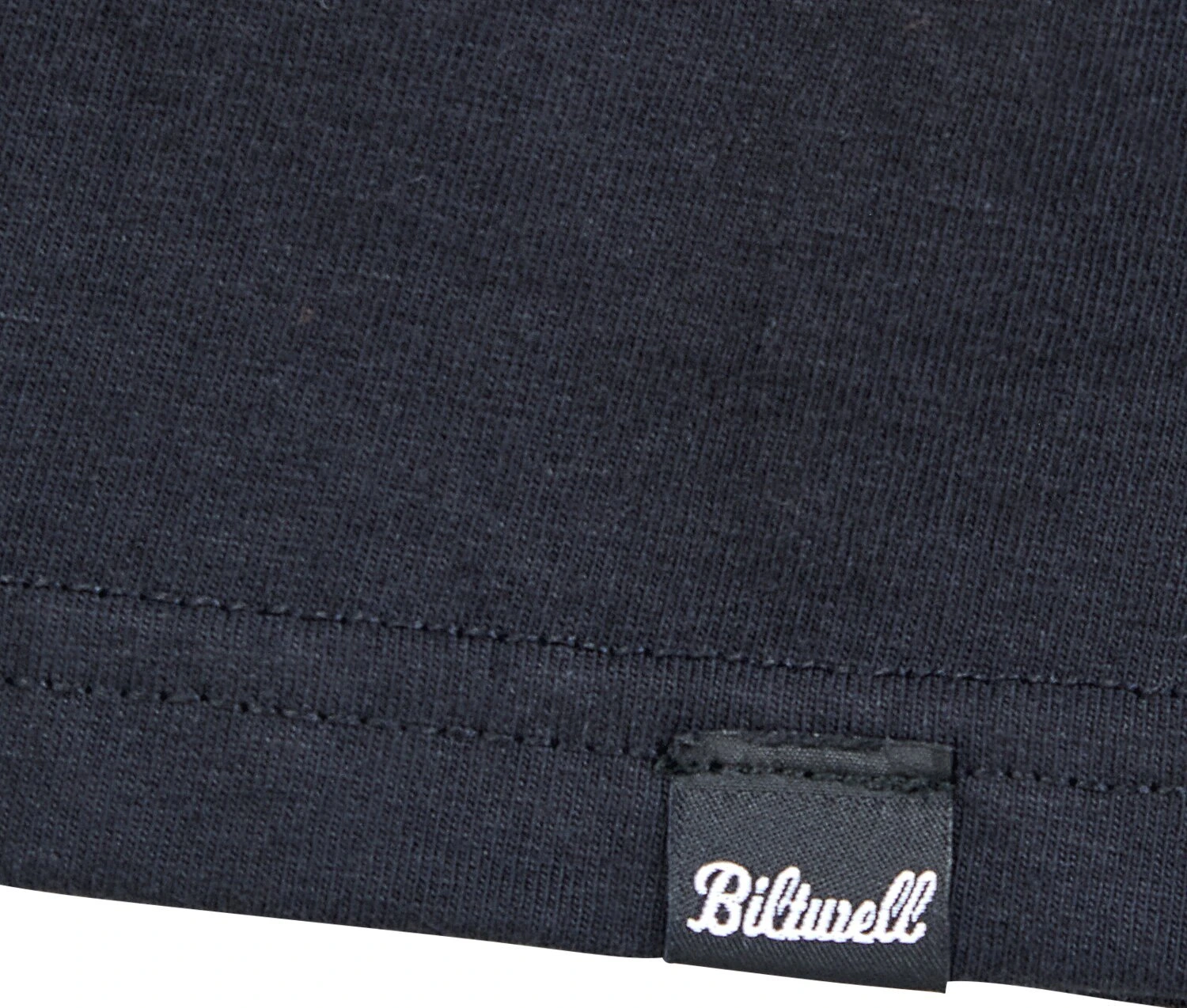 Biltwell Grey shield t-shirt, Black, S