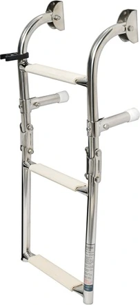 S.S transom ladder 3 steps