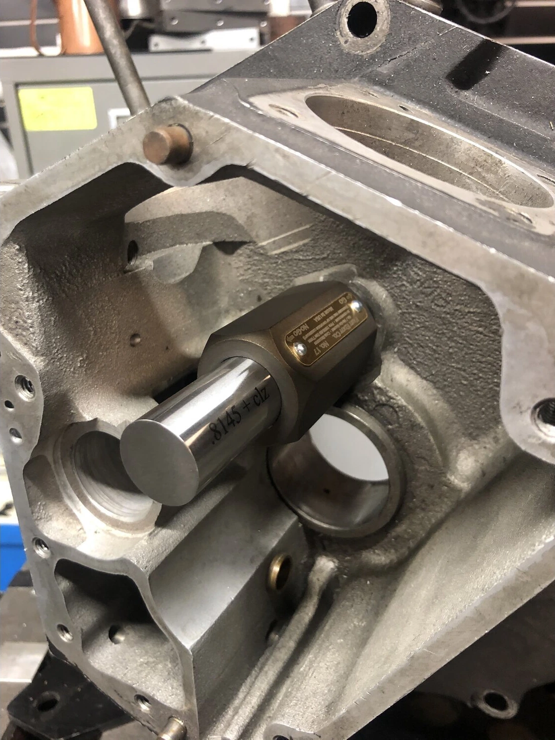 Fast Eddy, cam bearing Go & No-Go gauge pin