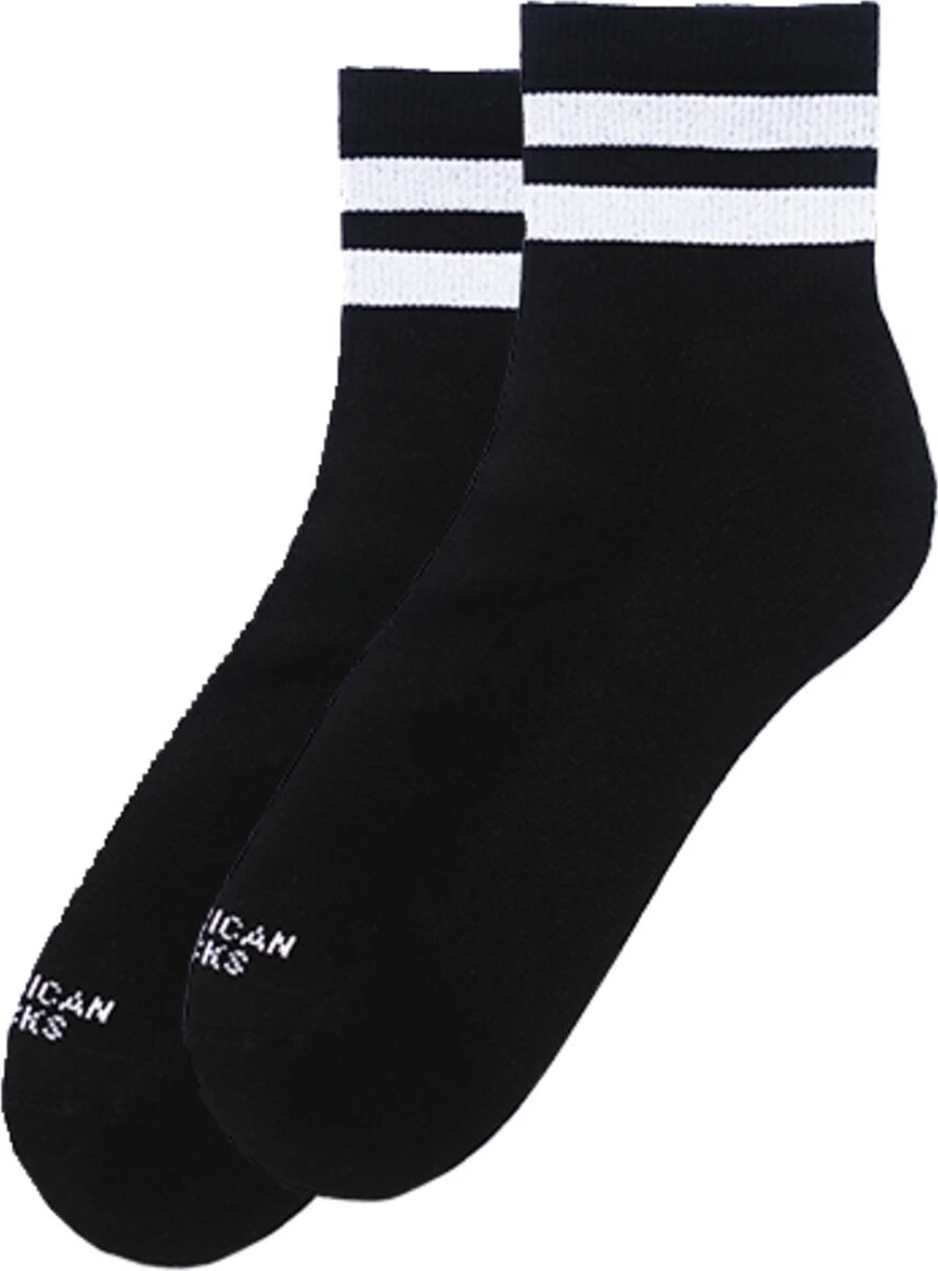 American Socks Back in black Ankle High socks, One size fits most
