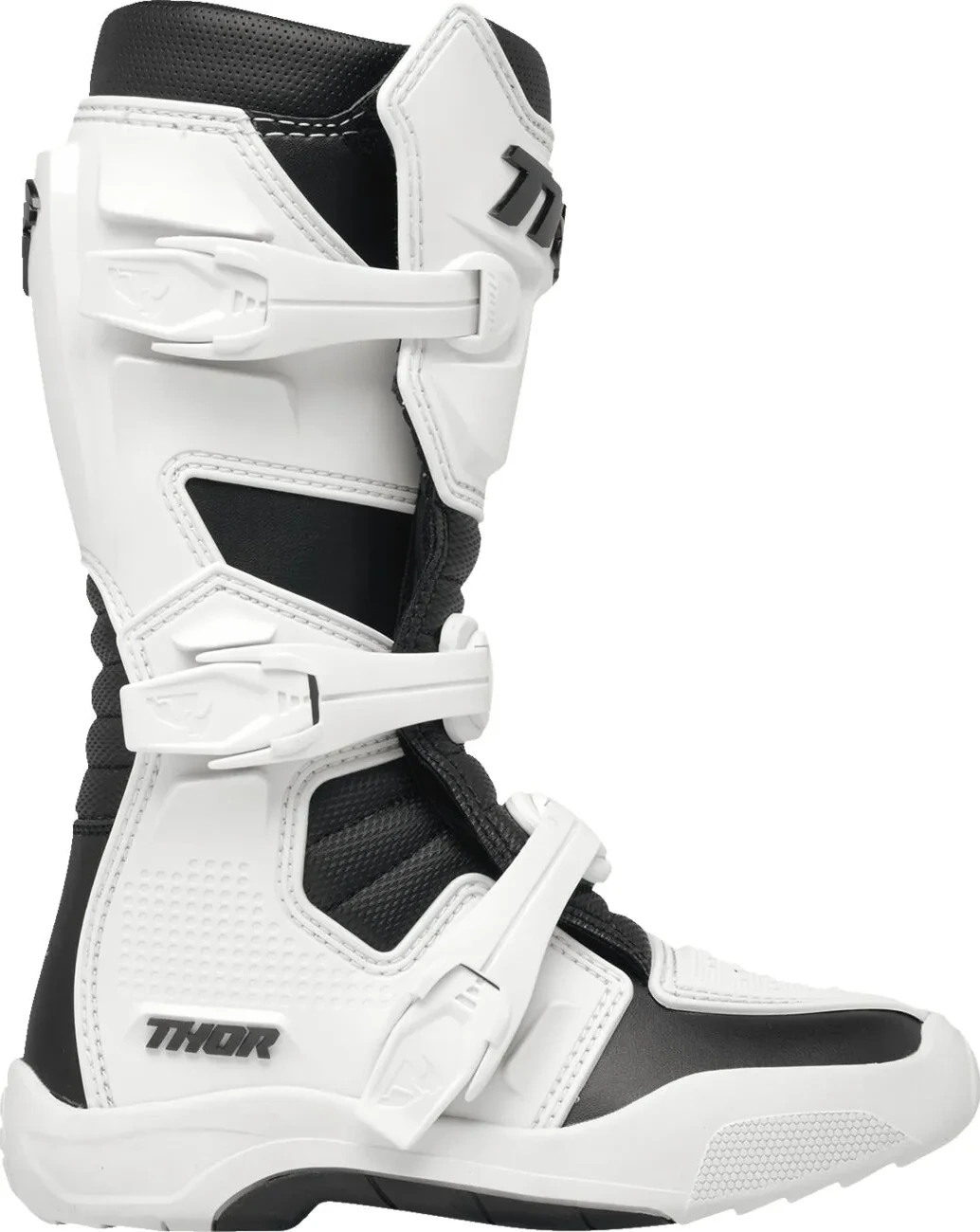 BOOT YTH BLITZ XR WH/BK 1