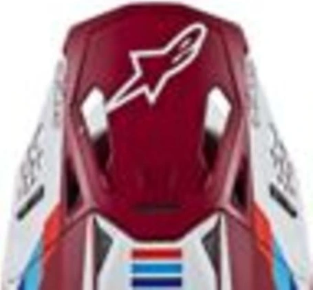 Alpinestars Visor S-M8 - CONTACT Matt Red
