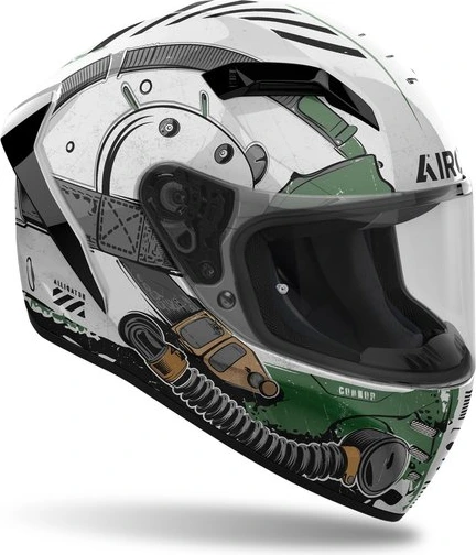 Airoh Helmet Connor Alligator Gloss, XS