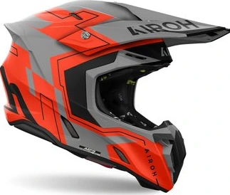 Airoh Helmet Twist 3 Dizzy orange fluo matt, S