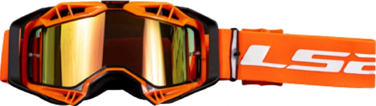 LS2 Aura Pro Goggle - H-V Orange/Iridium Visor
