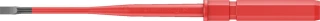 Wera compact inter-changeable screwdriver shaft slotted