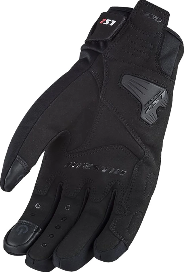 LS2 Jet II Man Gloves - Black, 2XL