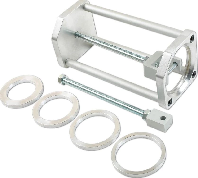 Motorcycle coil spring compressor set