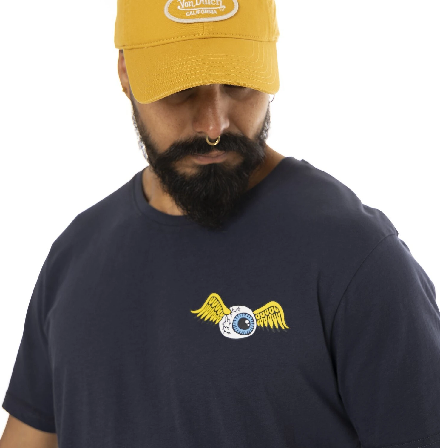 Von Dutch Eye t-shirt, Navy, S
