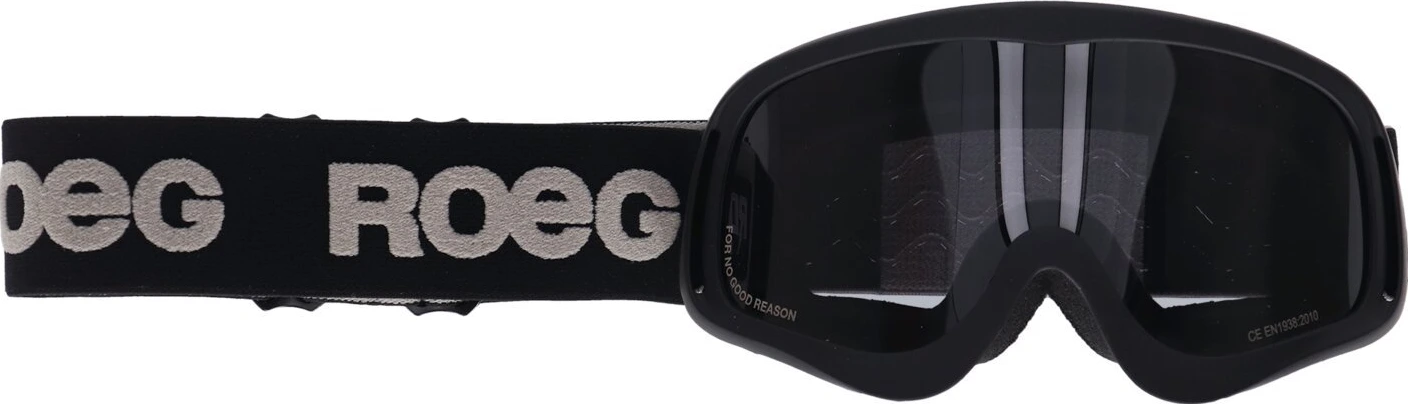 Roeg Peruna Logo goggle, Black
