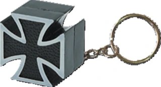 Triktopz Cross pin key chain
