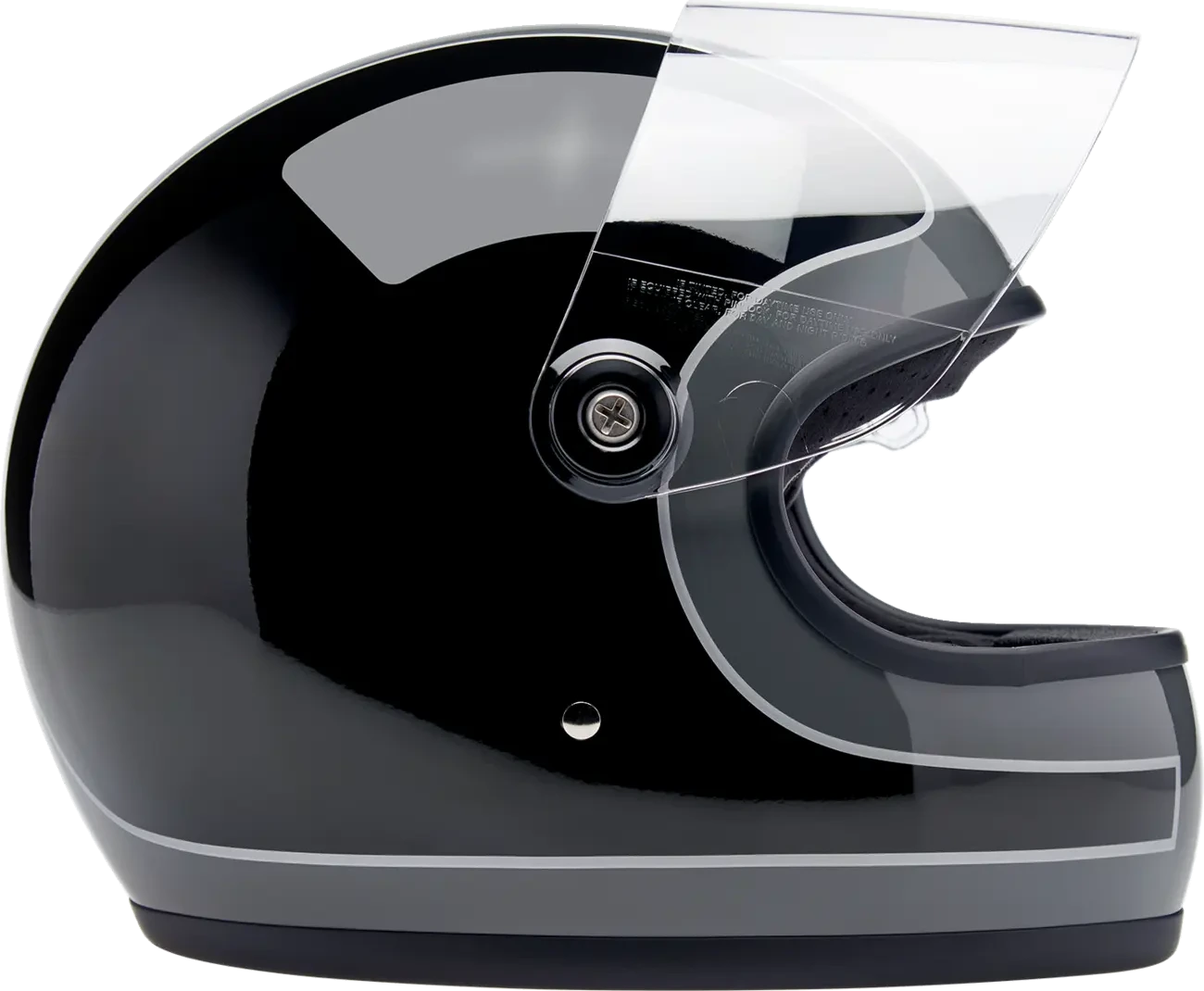 HELMET GRINGO S GLOSS STORM GRAY/BLACK TRACKER SM