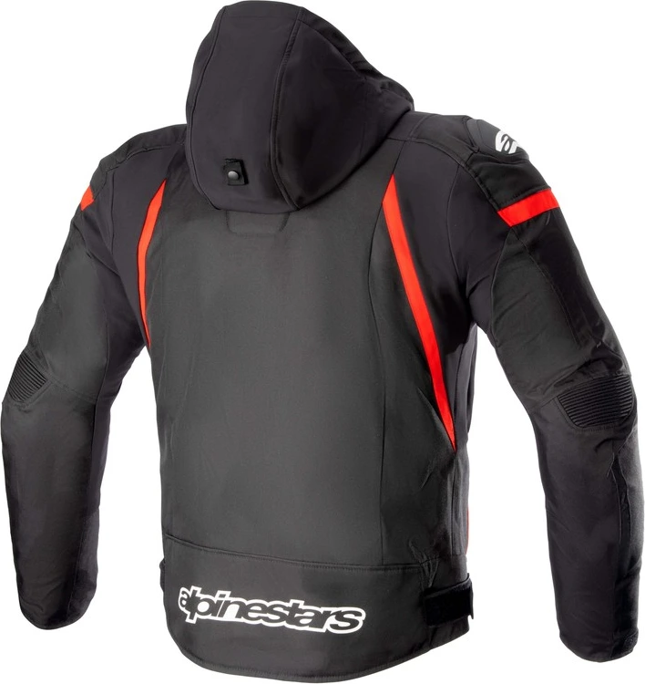 Alpinestars Textile Jacket Zaca Waterproof Black/Red/White, 2XL