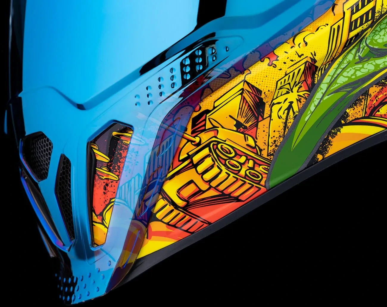 HELMET AIRFLITE BUGOID BLITZ BLUE XS