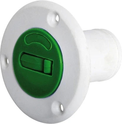 Osculati deck filler nylon FUEL green 38mm