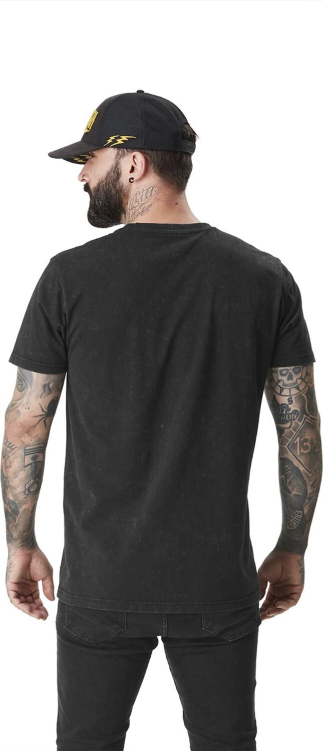 Von Dutch Hard Anthracite t-shirt, Black, S
