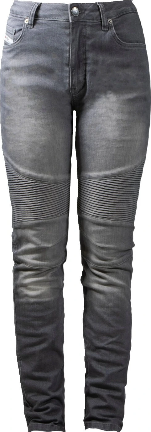 John Doe Betty Biker Jeans, light grey, 27/34