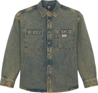 Dickies Houston shirt yellow fade ind