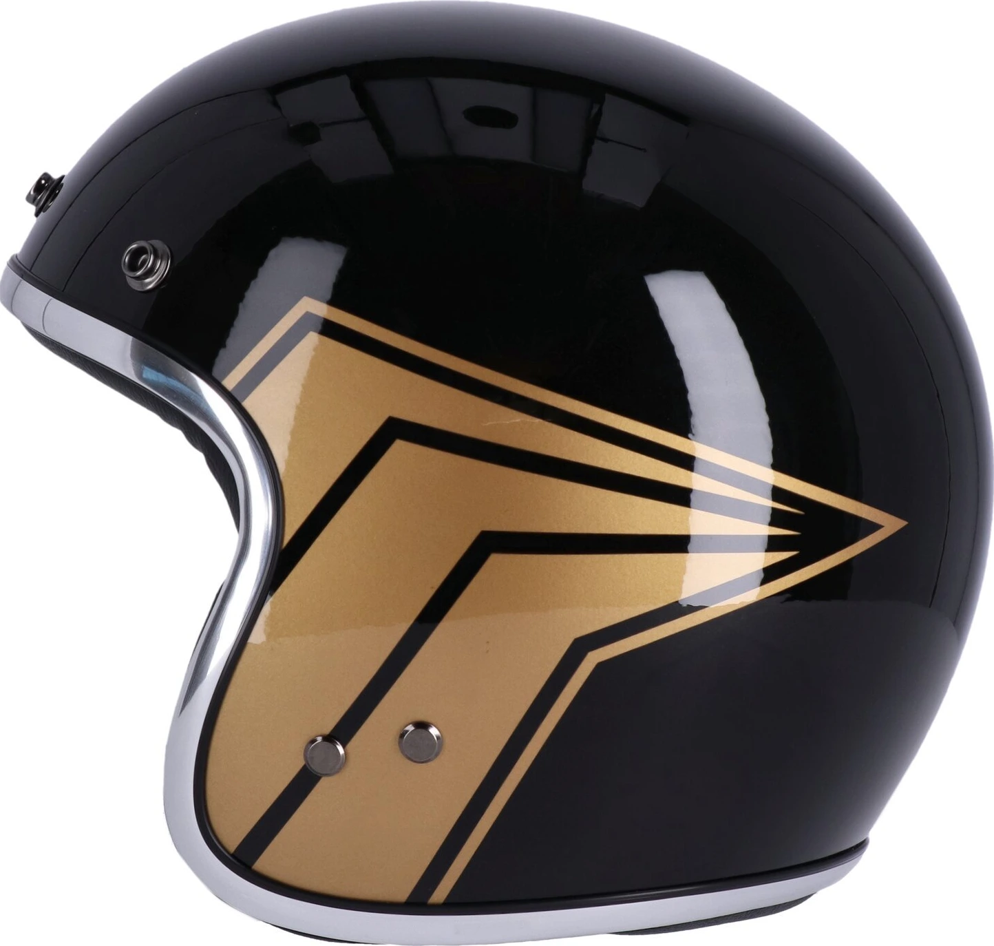13 1/2 Skull bucket helmet, Black, L, Gloss