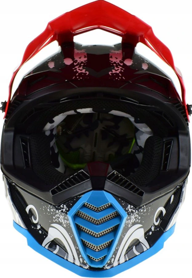 LS2 MX437 FAST II MINI STARMAW helmet - Black, S