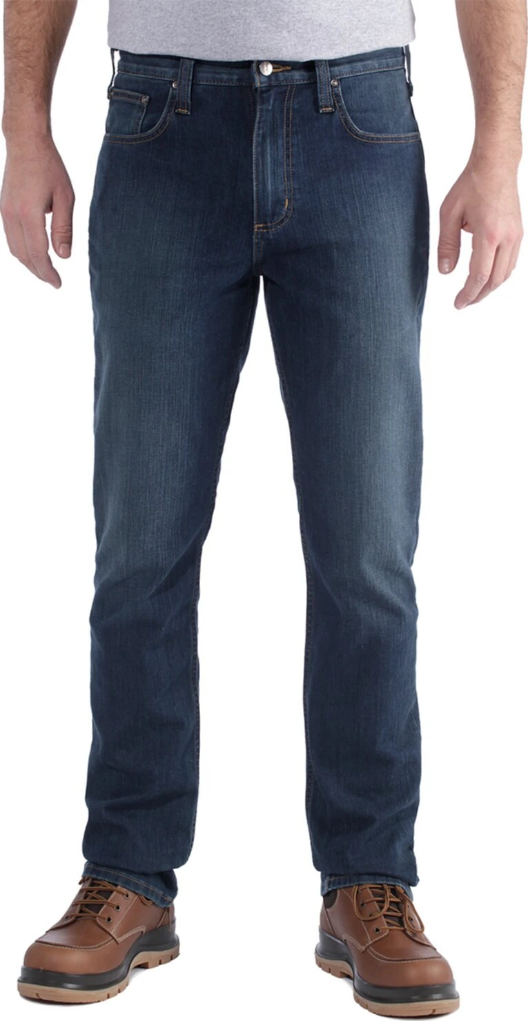 Carhartt Rugged Flex Straight Tapered jean superior, Blue, 31/34