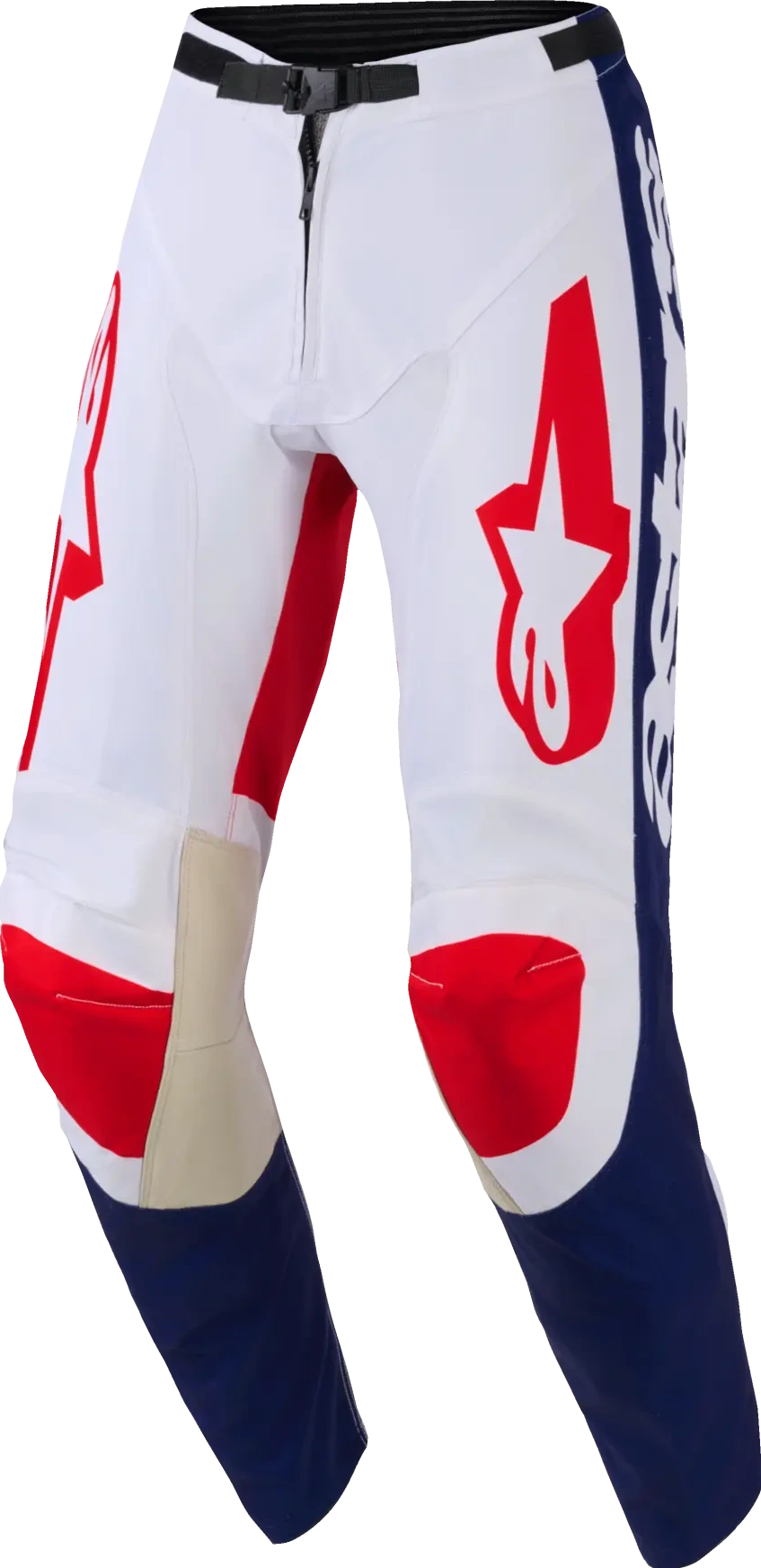 PANT RACER RIWAY WH/BLUE/RED 28