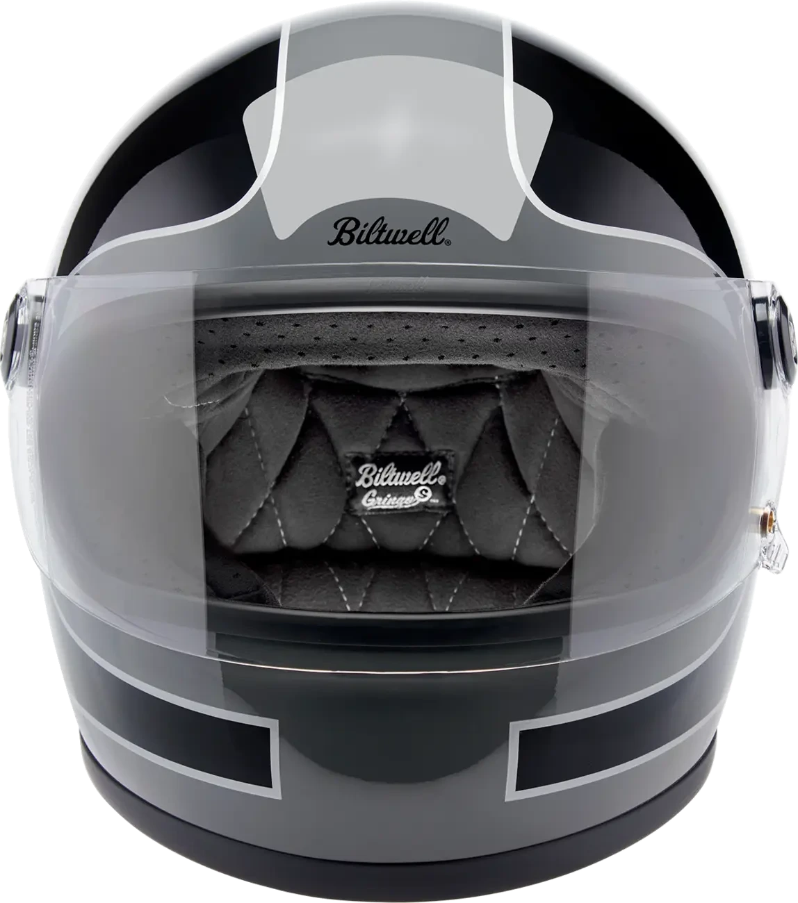 HELMET GRINGO S GLOSS STORM GRAY/BLACK TRACKER SM