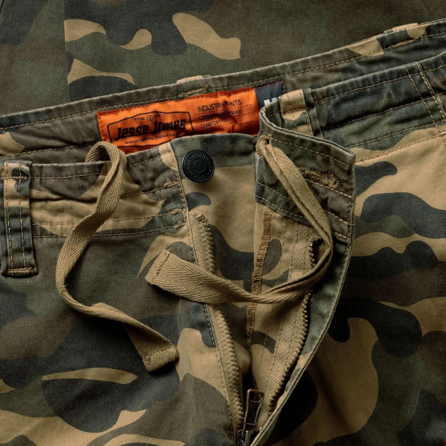 WCC M-65 cargo pants, camouflage Multi-color