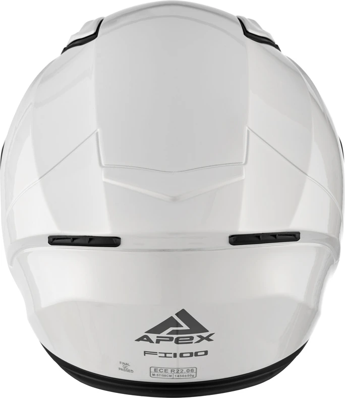 APEX Helmet FI100 Solid white S