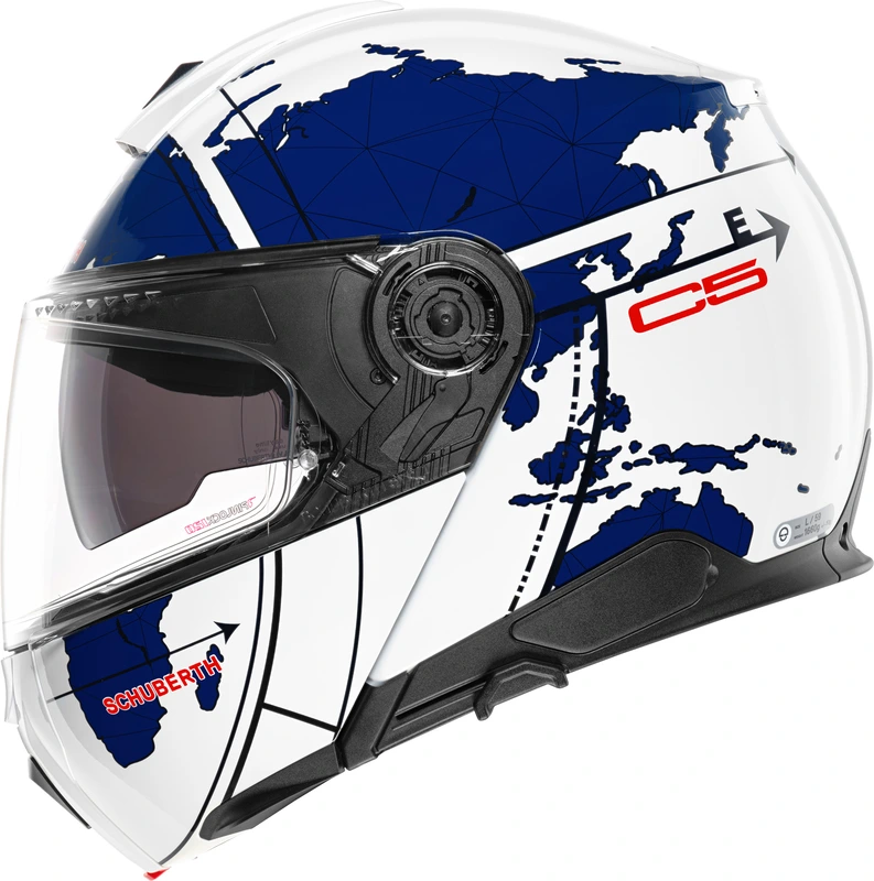 Schuberth Helmet C5 Globe blue, 53 XS